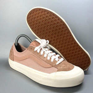 Vans Old Skool Ultracush Women's 8.5 Coral Pink Sneakers 500714 EUC